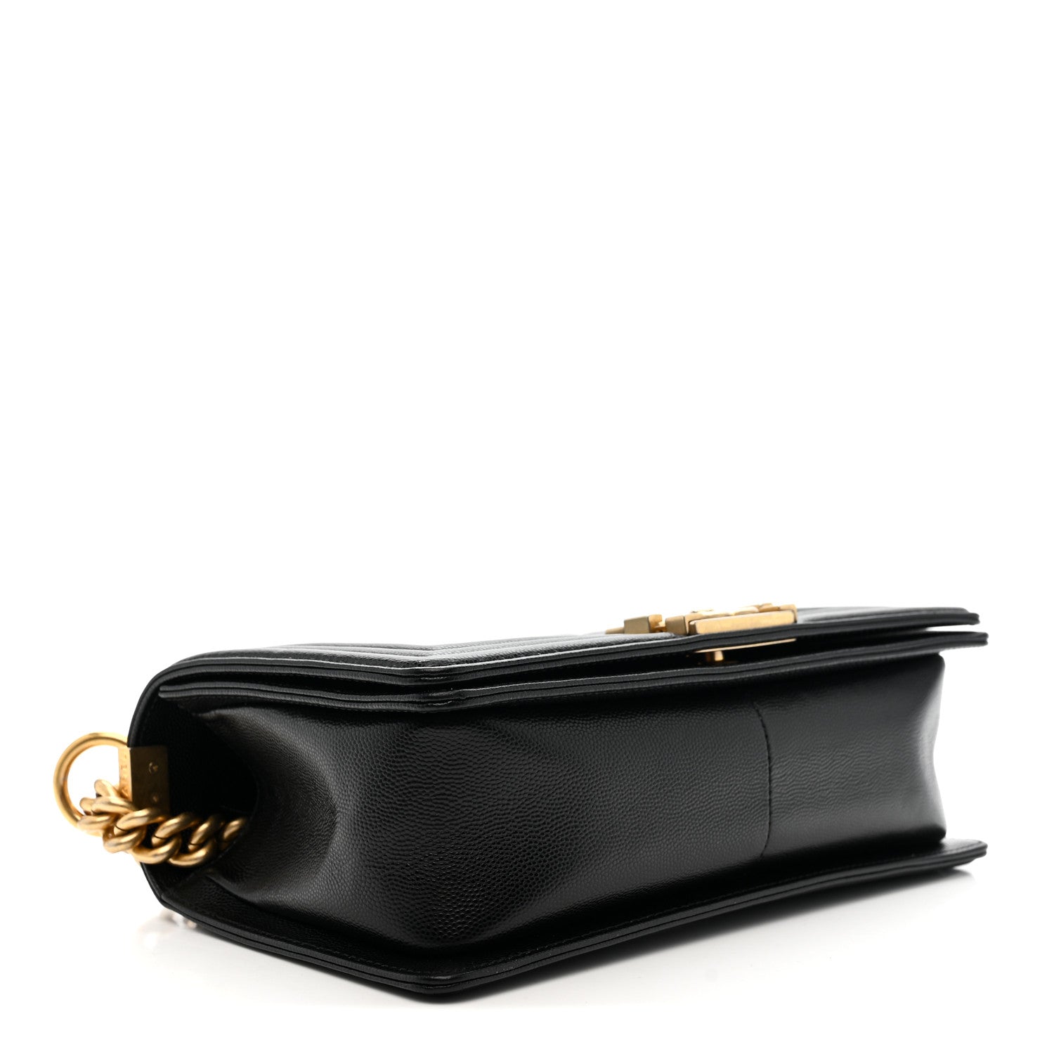 Chanel Caviar Quilted Medium Boy Flap Black 4 of 10