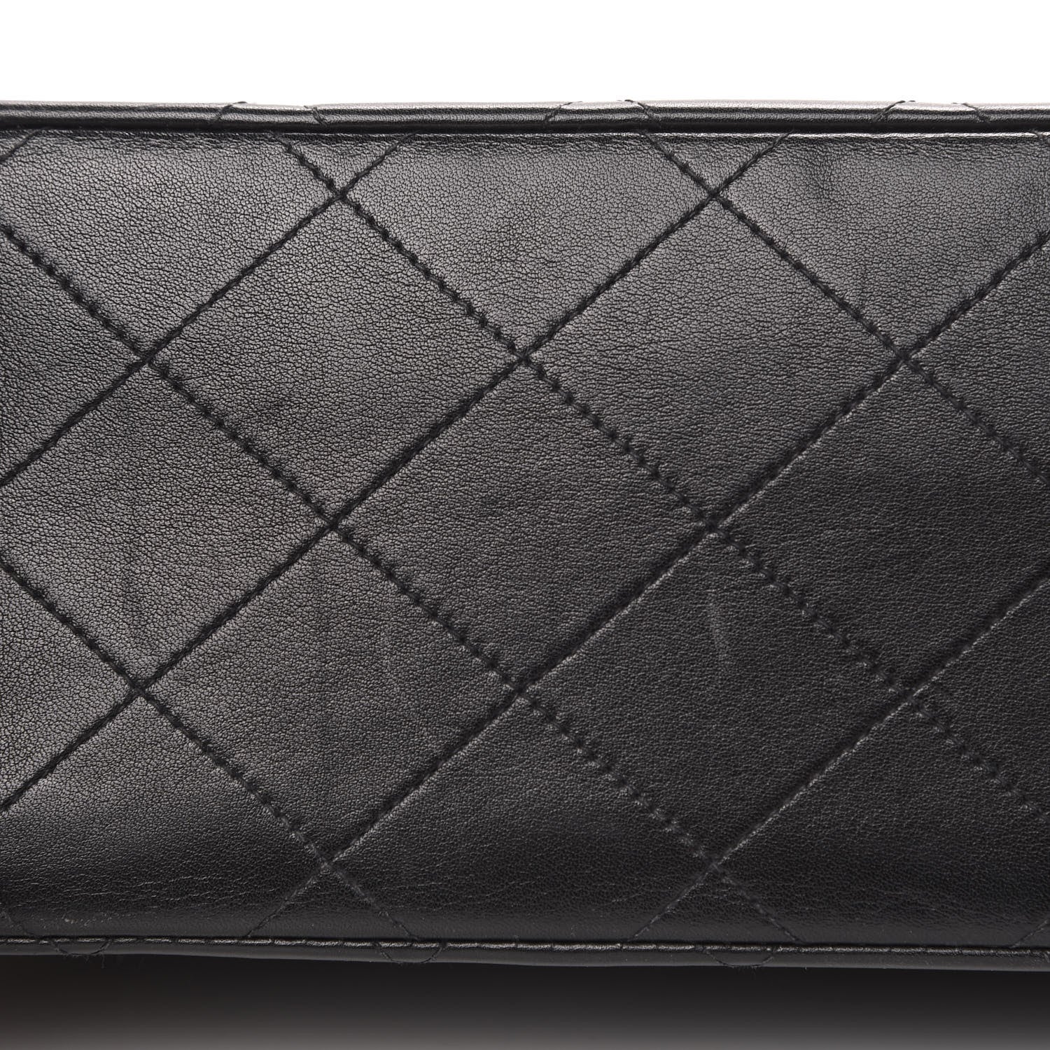 Chanel Lambskin Quilted XL Jumbo Single Flap Black 11 of 14