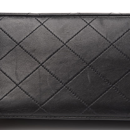 Chanel Lambskin Quilted XL Jumbo Single Flap Black 11 of 14