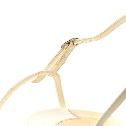Christian Louboutin Kid Baila Spike 85 Pumps 40 White 9 of 12