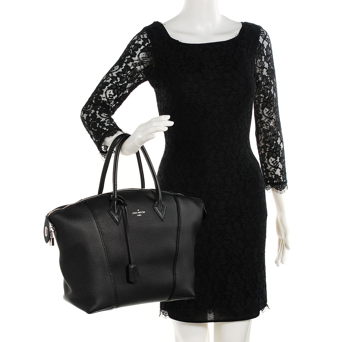Veau Cachemire Soft Lockit MM Black