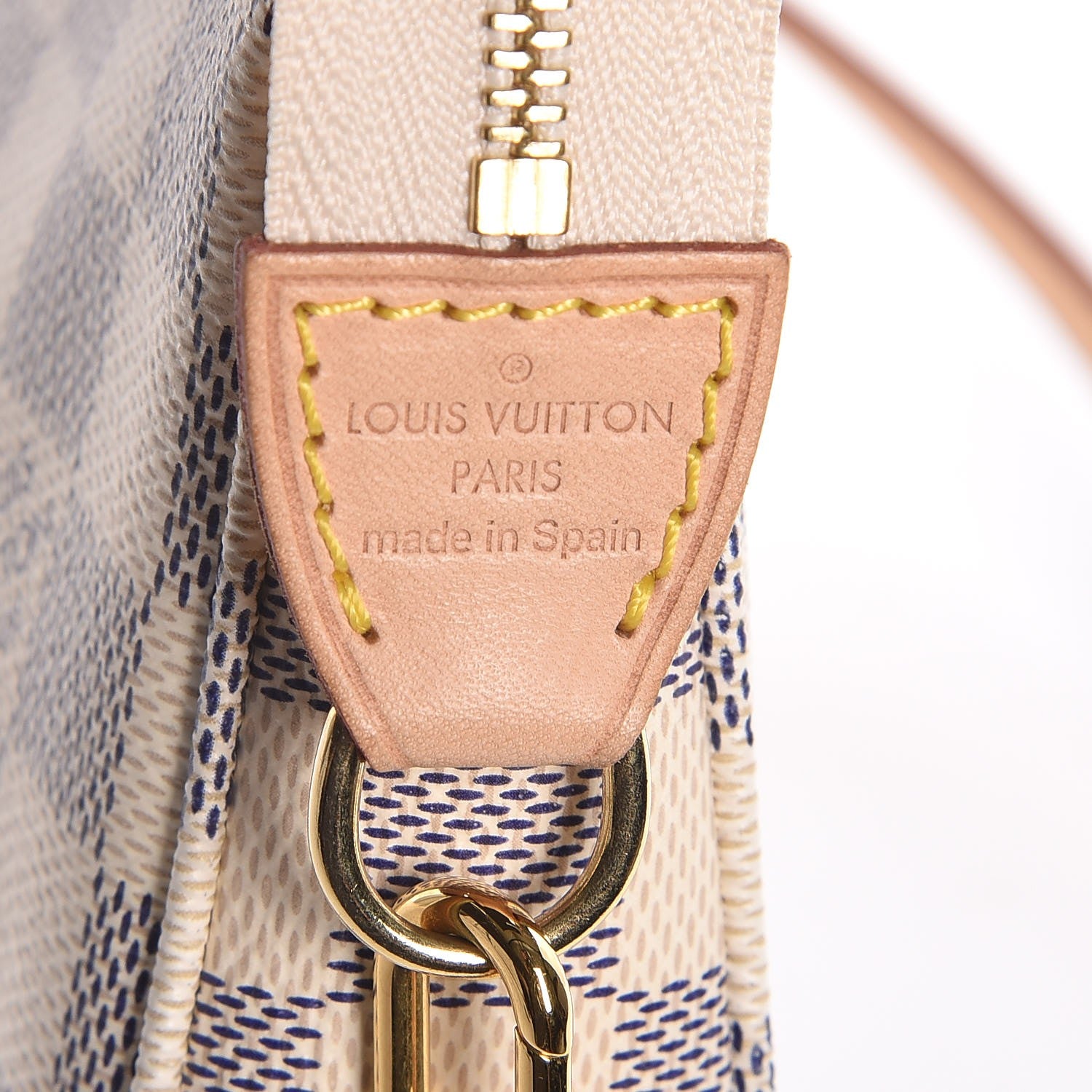 Louis Vuitton Damier Azur Pochette Accessories NM 6 of 7