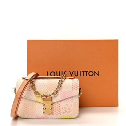 Louis Vuitton Damier Giant Pochette Metis East West Peach 10 of 10