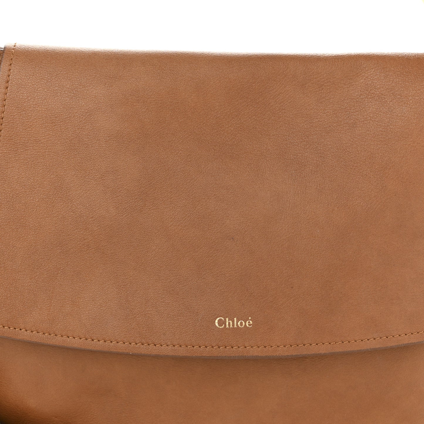 Calfskin Kiss Hobo Arizona Brown