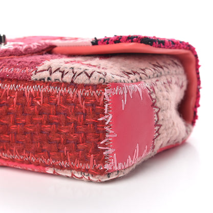 Chanel Lambskin Tweed Patchwork Medium Single Flap Multicolor 6 of 10