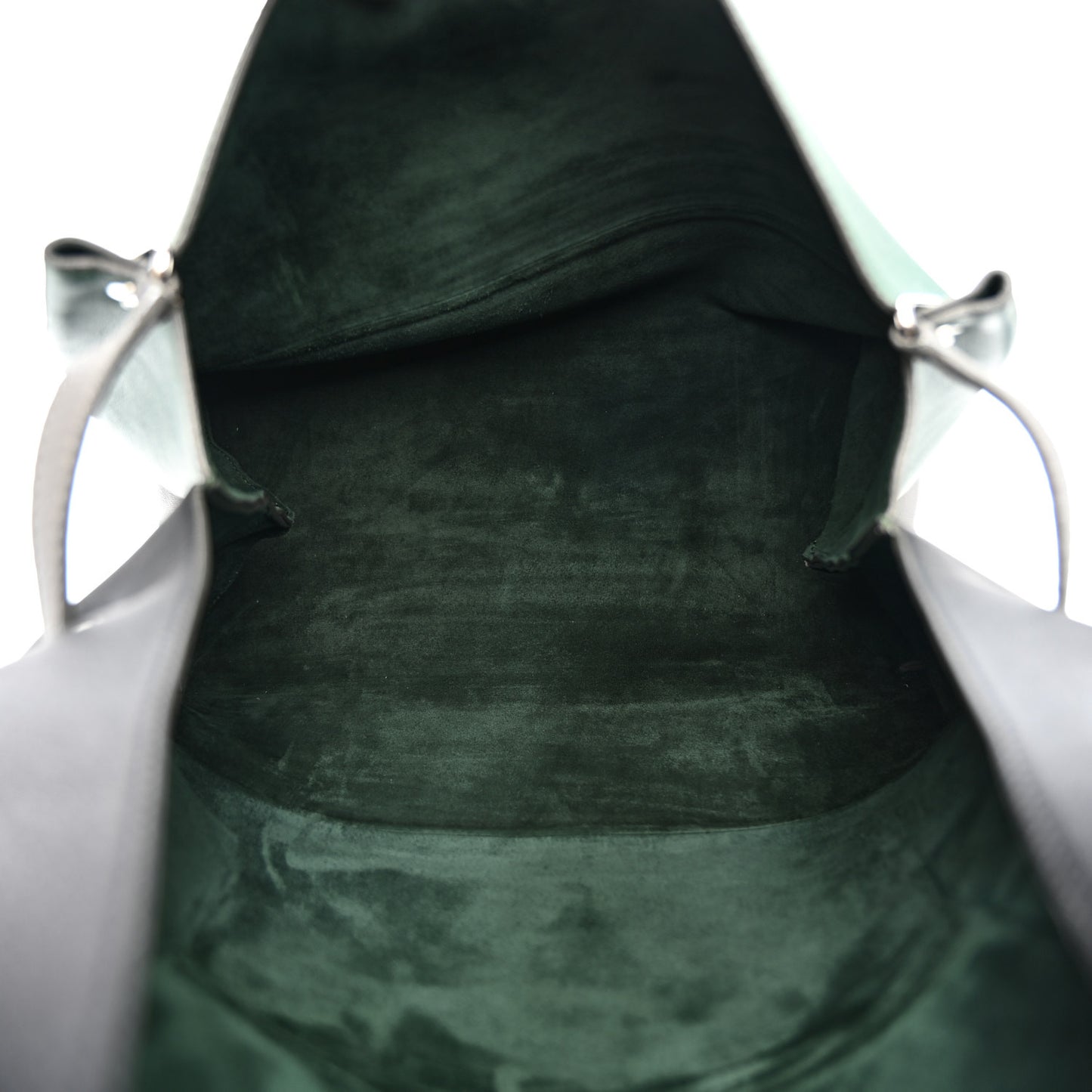 Calfskin All Soft Shoulder Bag Black Grey Green