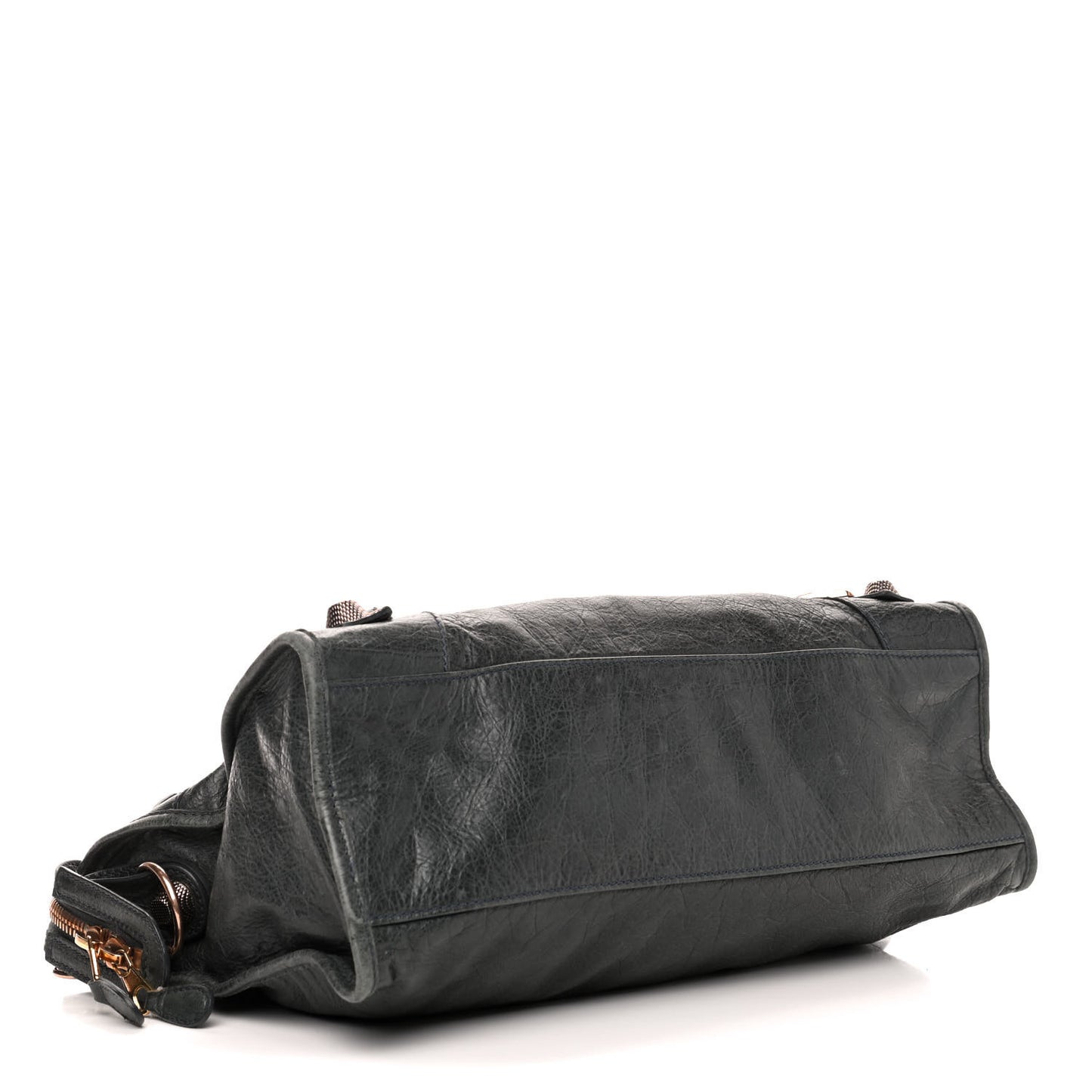 Agneau Giant 21 Rose Gold Hardware City Anthracite