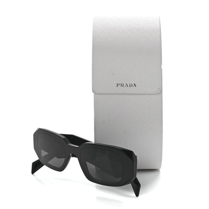 Prada Acetate Symbole Sunglasses SPR 17W Black 8 of 8