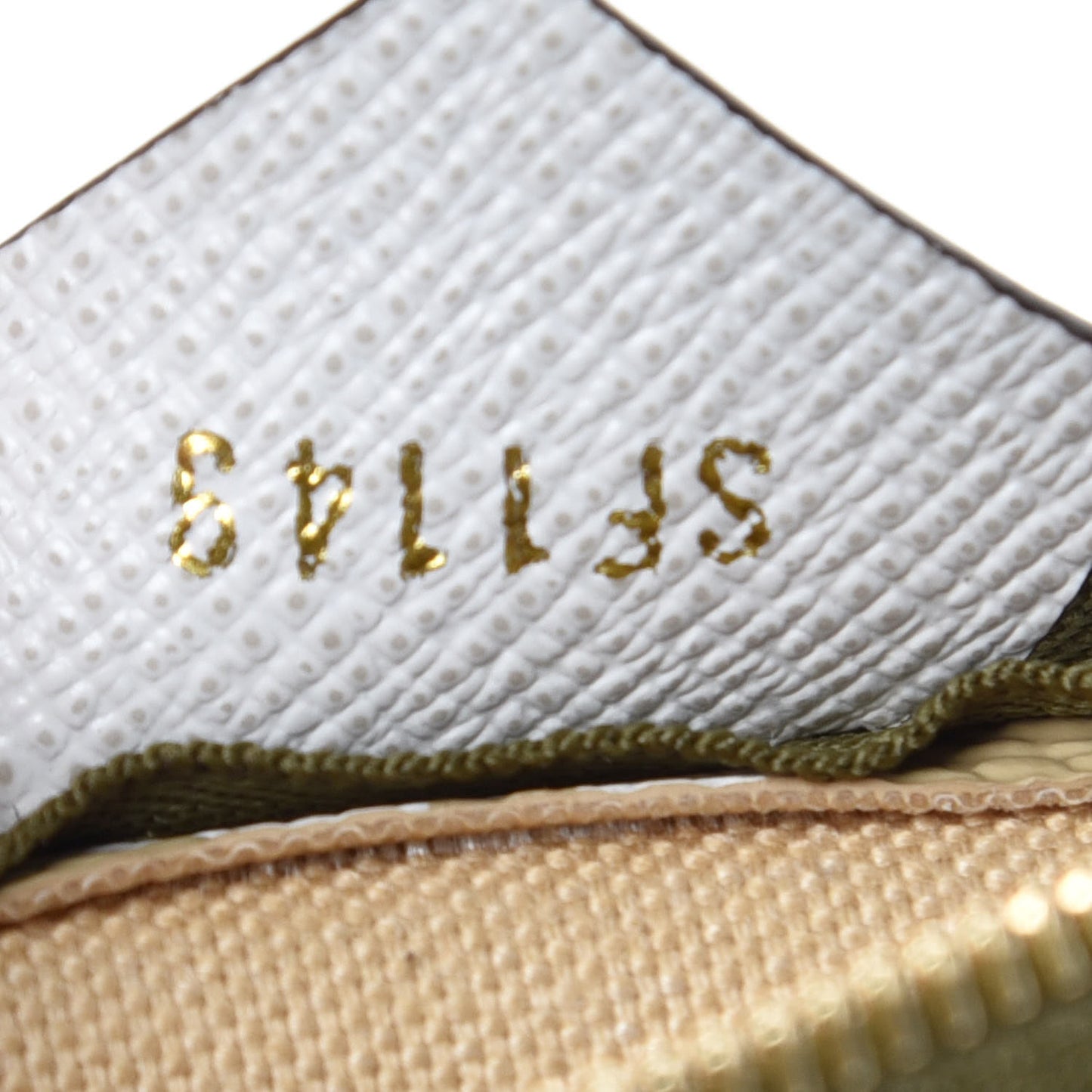 Monogram Giant Micro Pochette Accessories Kaki White