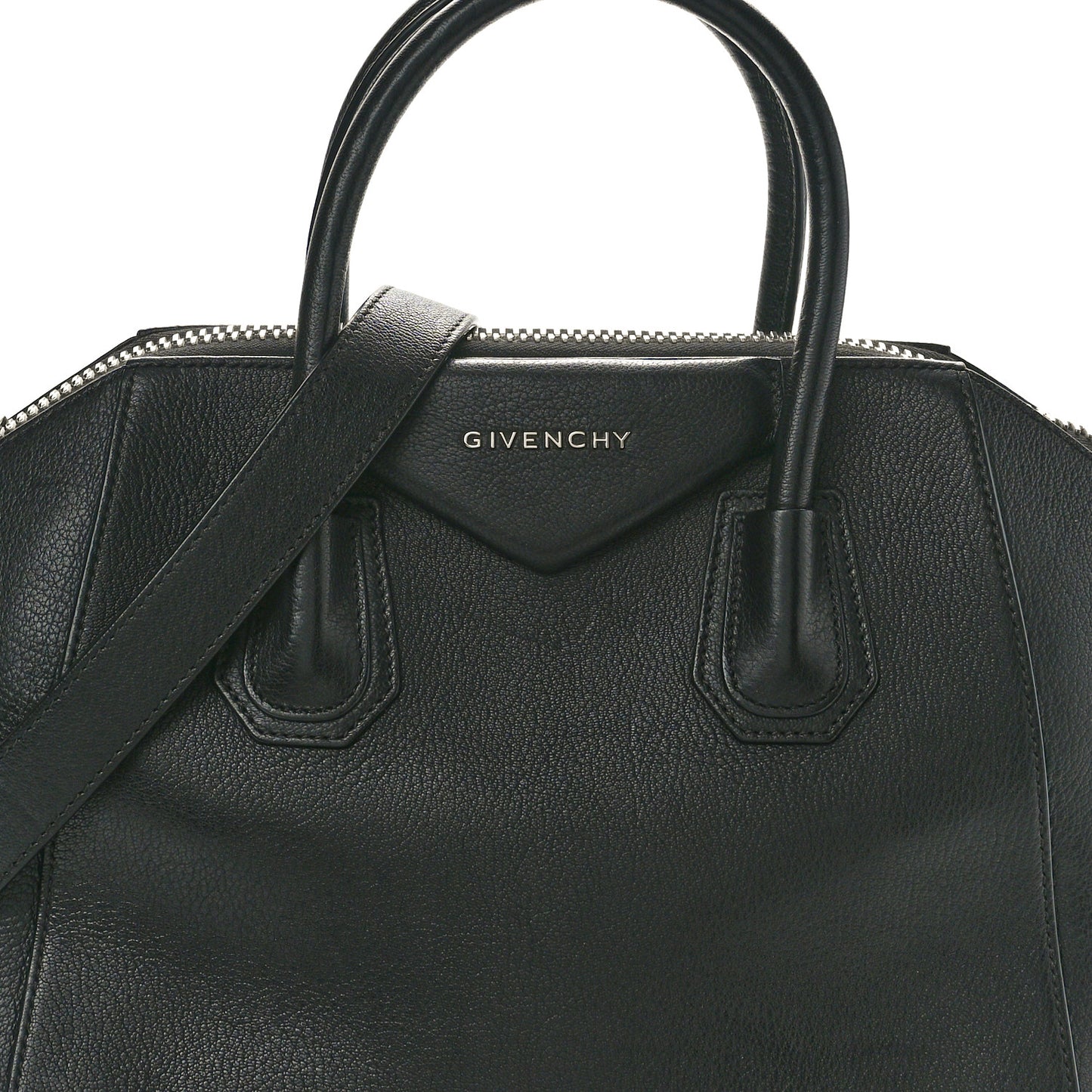 Sugar Goatskin Small Antigona Black