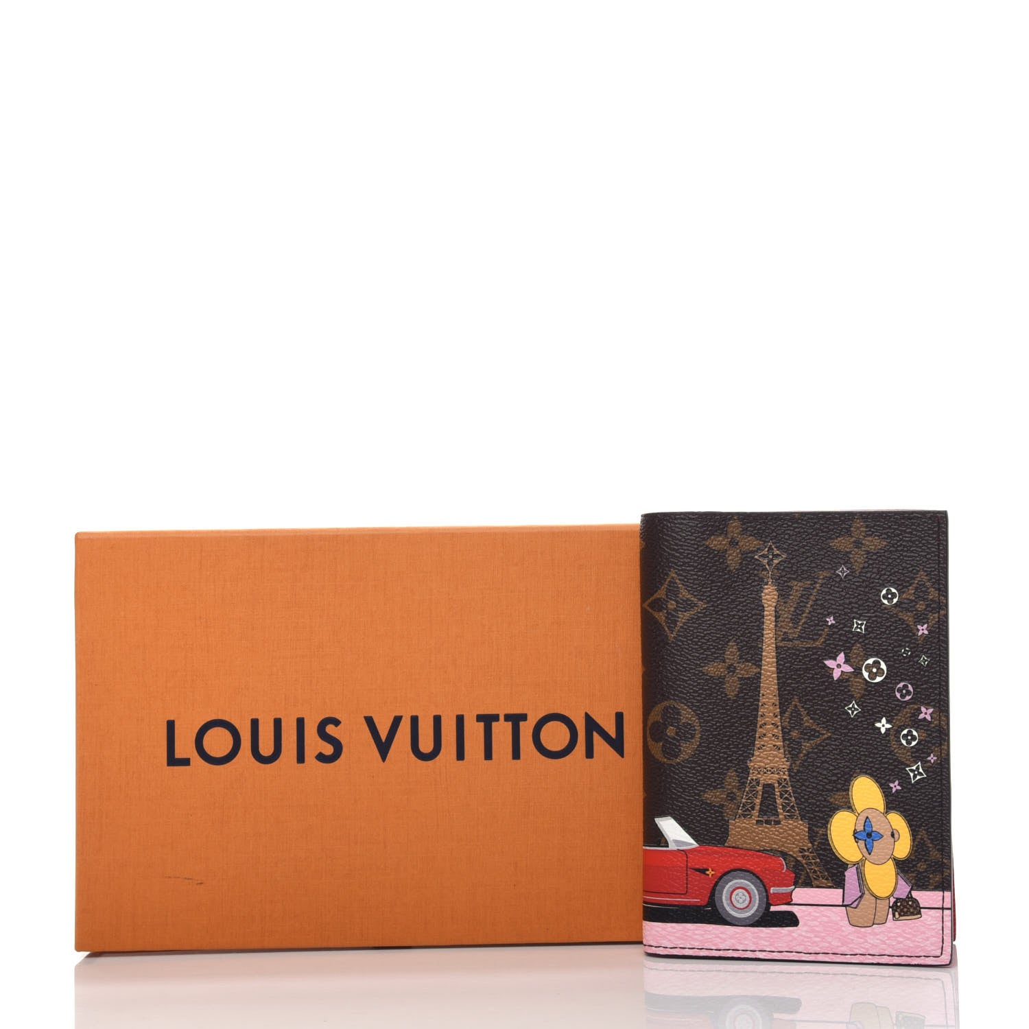 Louis Vuitton Monogram 2019 Christmas Animation Passport Cover Rouge 7 of 7