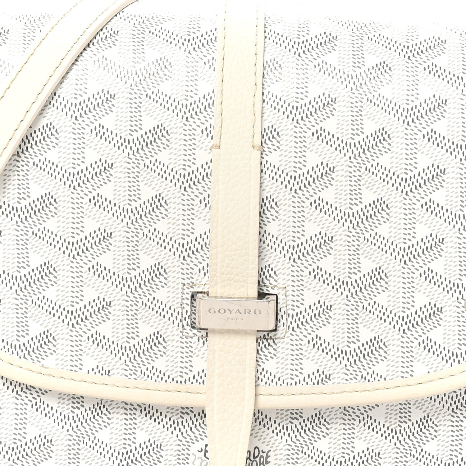 Goyard Goyardine Belvedere II PM Messenger Bag White 7 of 10