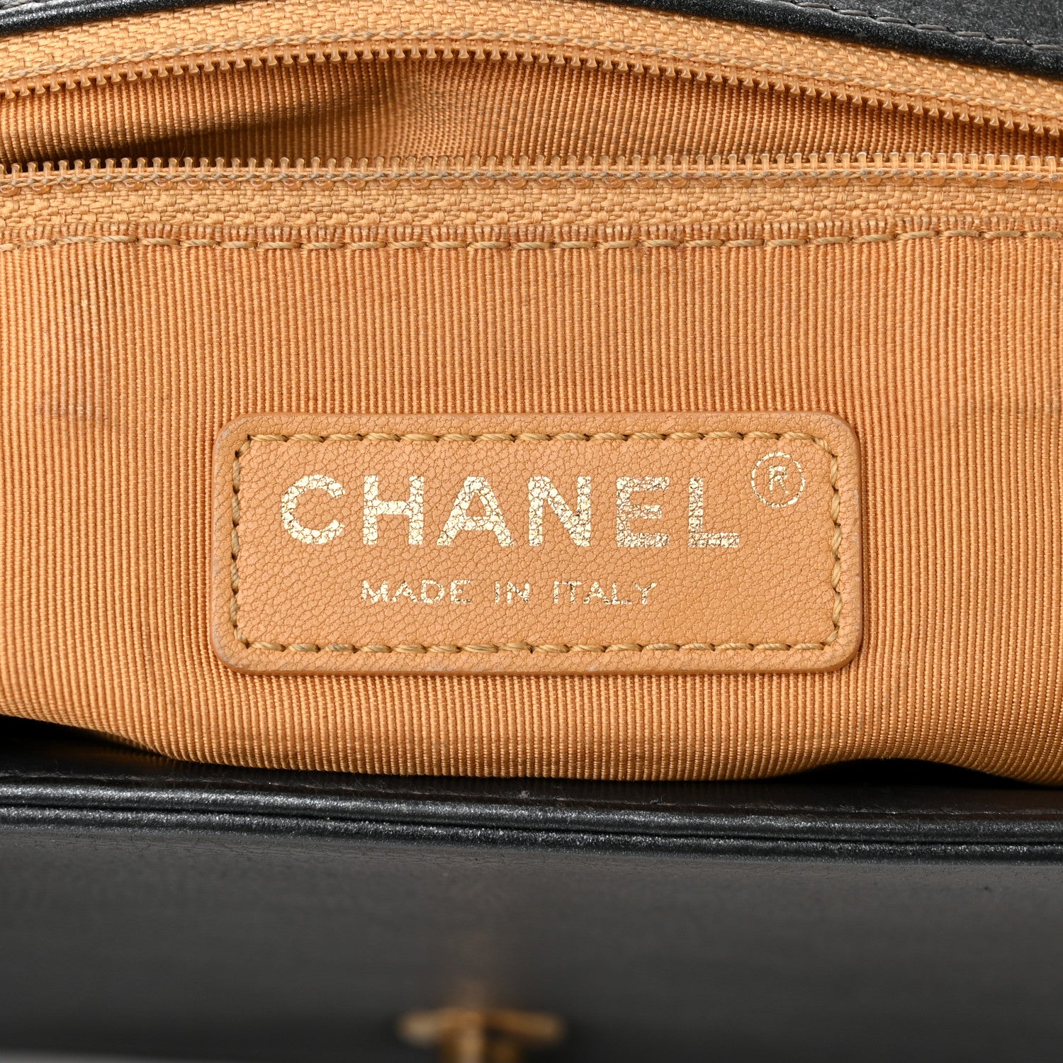 Chanel Metallic Calfskin Quilted New Medium Boy Flap Dark Grey 6 of 11