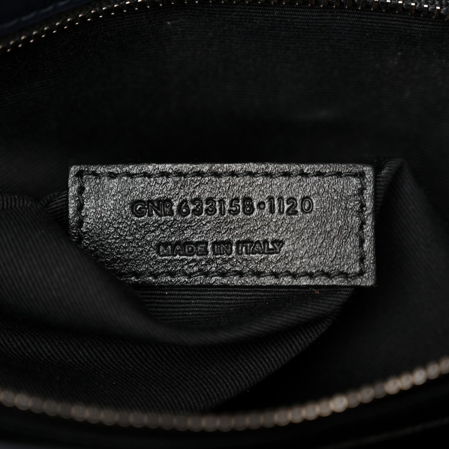 Saint Laurent Crinkled Calfskin Matelasse Monogram Medium Niki Chain Satchel Deep Marine 7 of 10