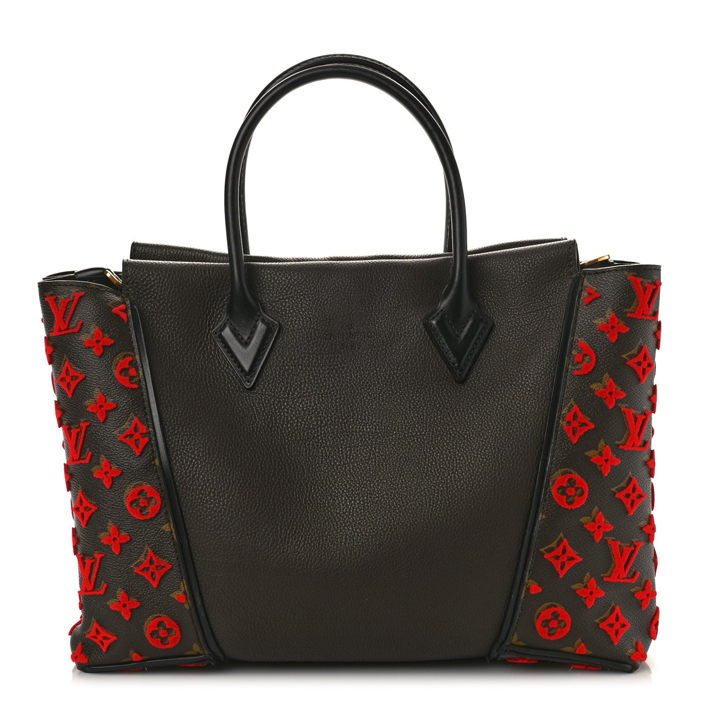 Veau Cachemire Tote W PM Chocolate