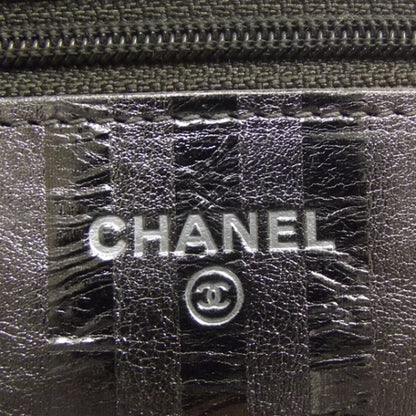 Chanel Striped Reissue Wallet On Chain Silver 6 of 9