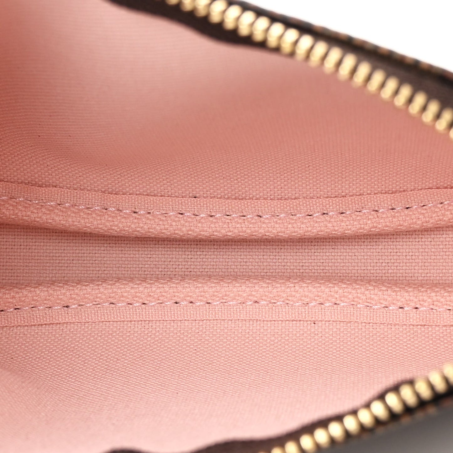 Damier Ebene 2020 Christmas Animation Big Wheel Mini Pochette Accessories Rose Ballerine
