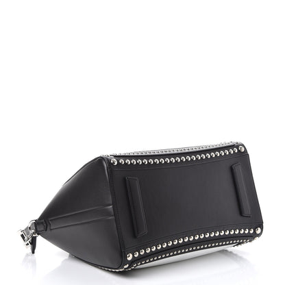 Givenchy Calfskin Medium Studded Bi-Color Antigona Black White 4 of 8