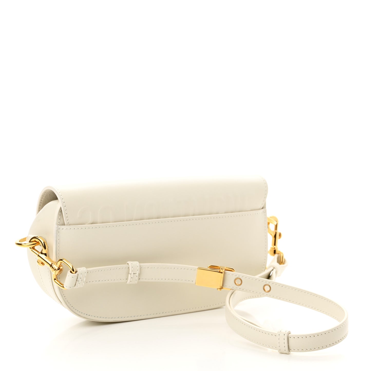Box Calfskin East West Bobby Bag Latte