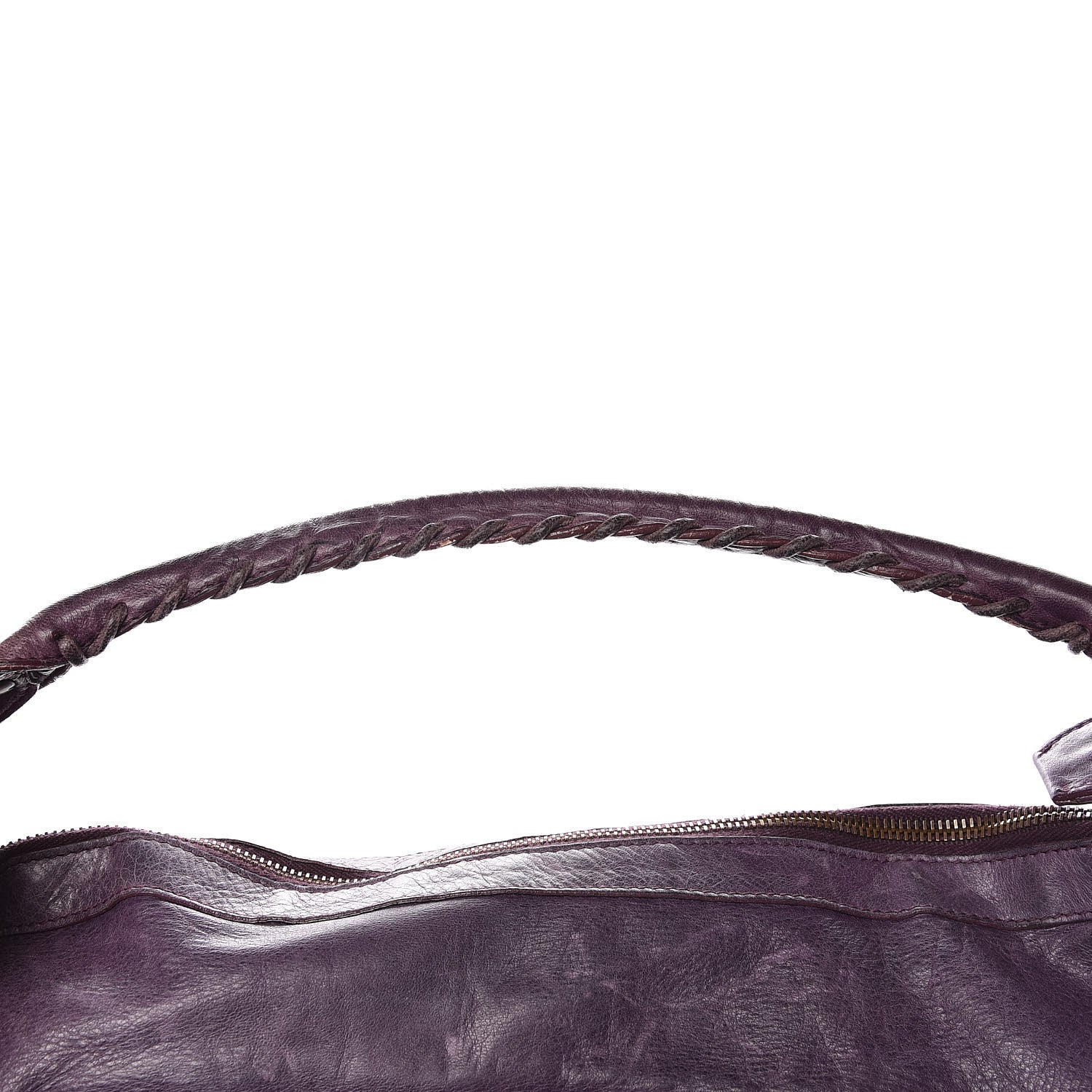 Balenciaga Agneau Classic Hardware Day Hobo Raisin 16 of 25