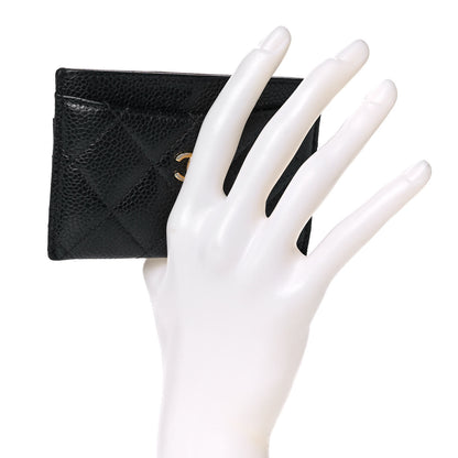 Chanel Caviar Quilted Card Holder Black 2 of 11