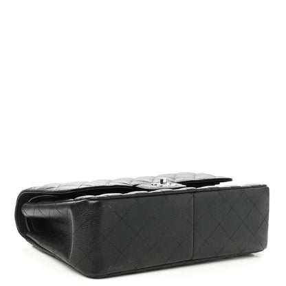 Chanel Caviar Quilted Jumbo Double Flap Black 4 of 11