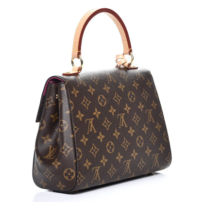 Louis Vuitton Monogram Cluny BB Bordeaux Fuchsia 3 of 8