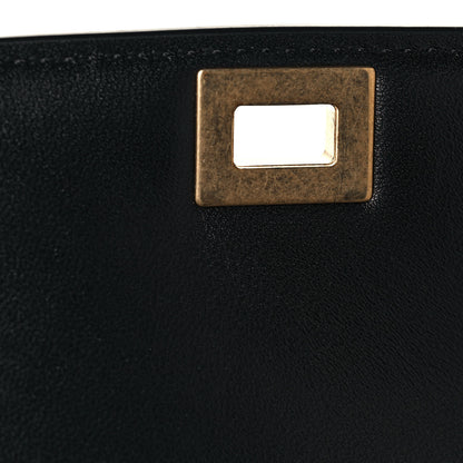 Celine Box Calfskin Small Classic Box Flap Bag Black 14 of 15