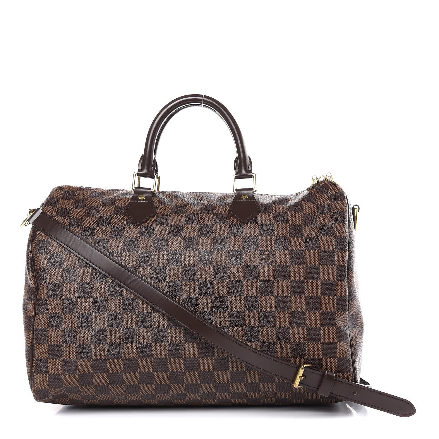 Louis Vuitton Damier Ebene Speedy Bandouliere 35 1 of 13
