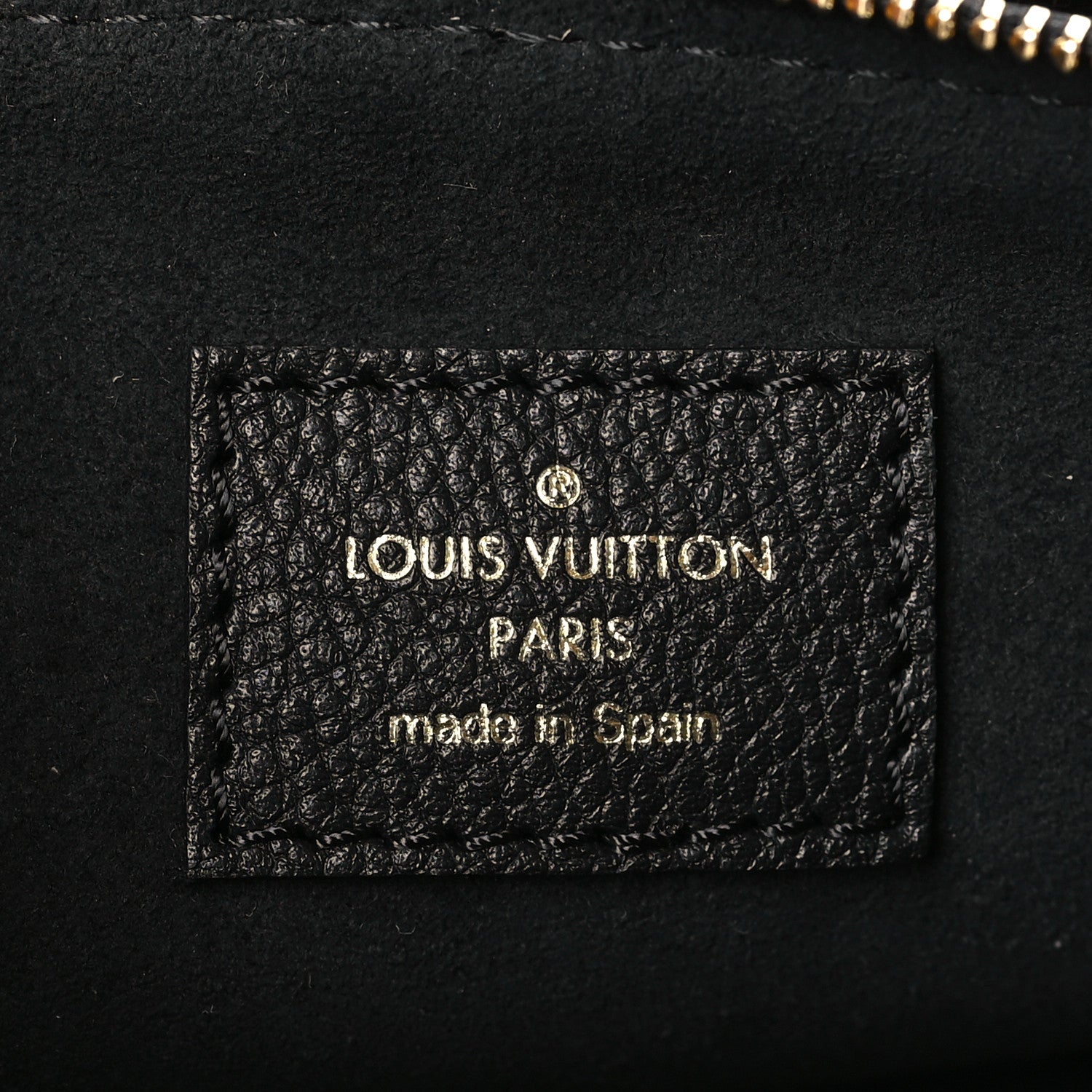 Louis Vuitton Empreinte Monogram Giant Multi Pochette Accessories Black 7 of 10