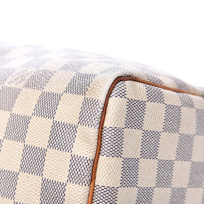 Louis Vuitton Damier Azur Speedy 30 13 of 19