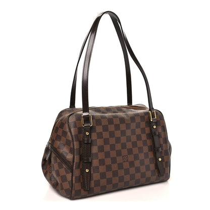Louis Vuitton Damier Ebene Rivington GM 3 of 9