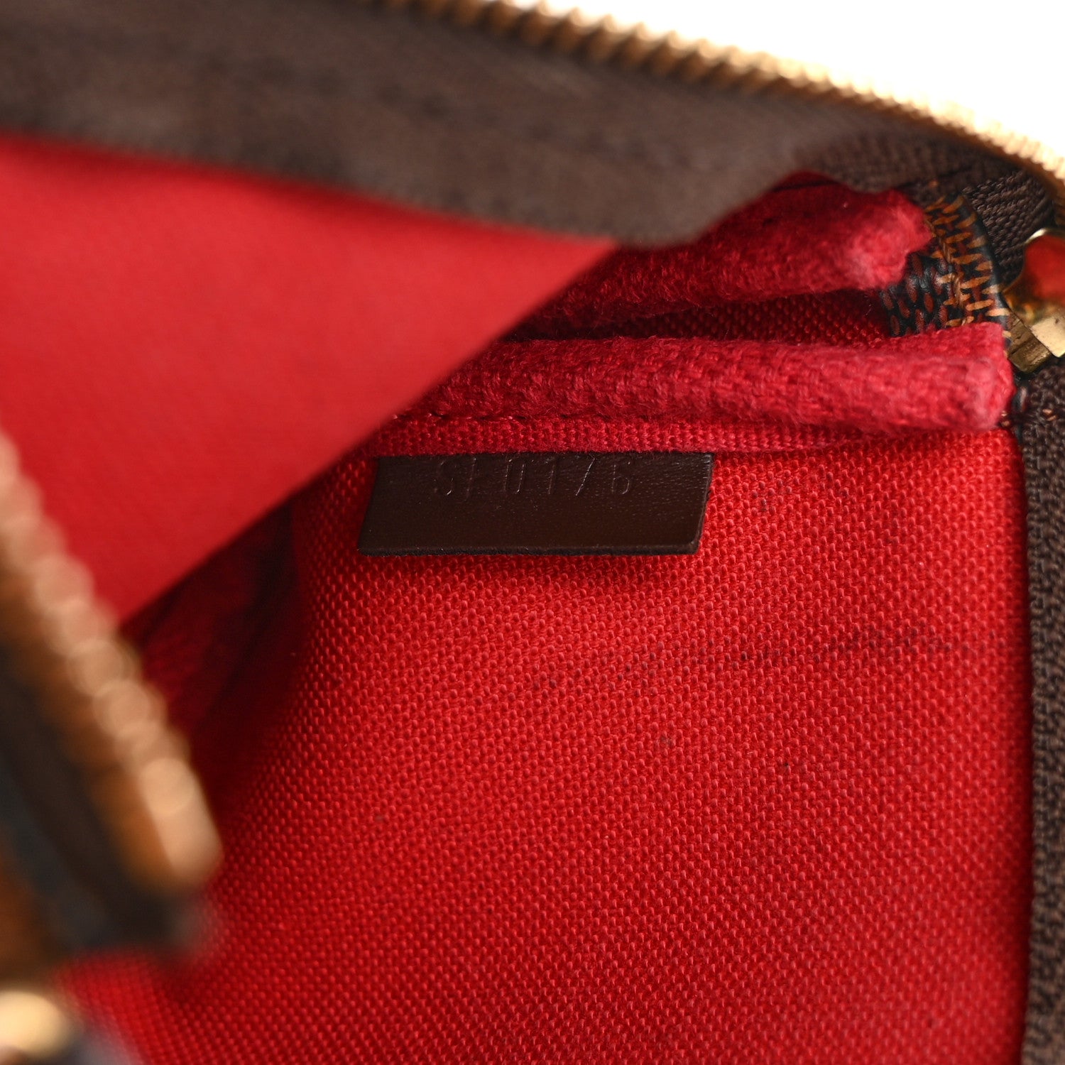 Louis Vuitton Damier Ebene Mini Pochette Accessories 7 of 8