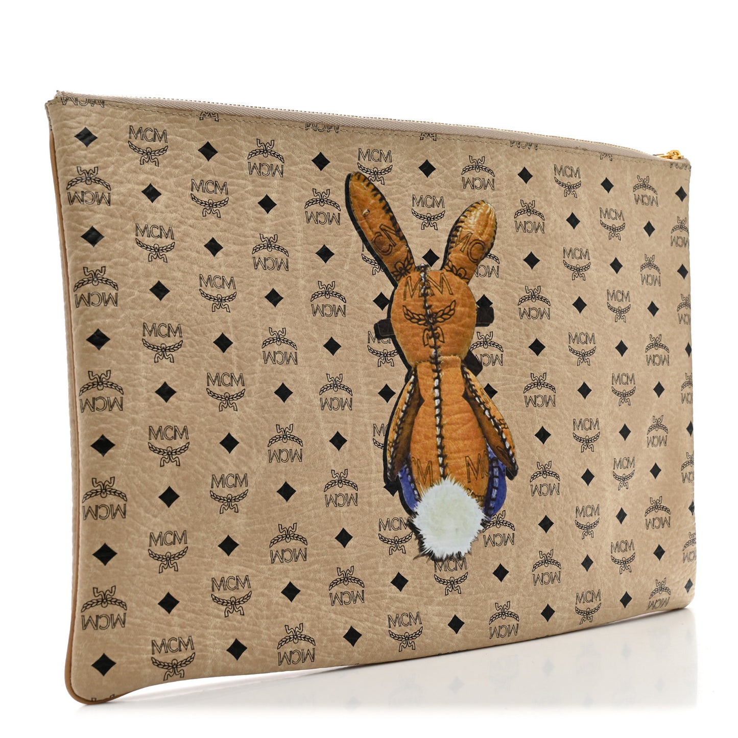 Visetos Rabbit Pouch Beige