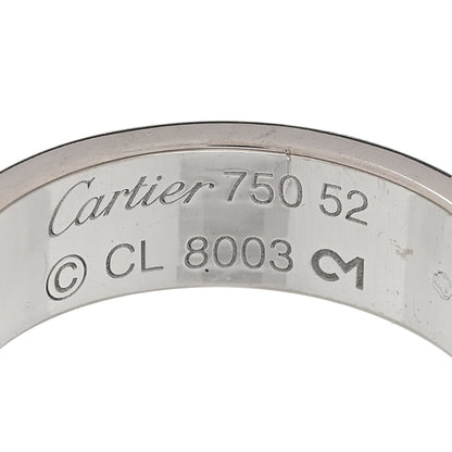 Cartier 18K White Gold 5.5mm LOVE Ring 52 6 4 of 4