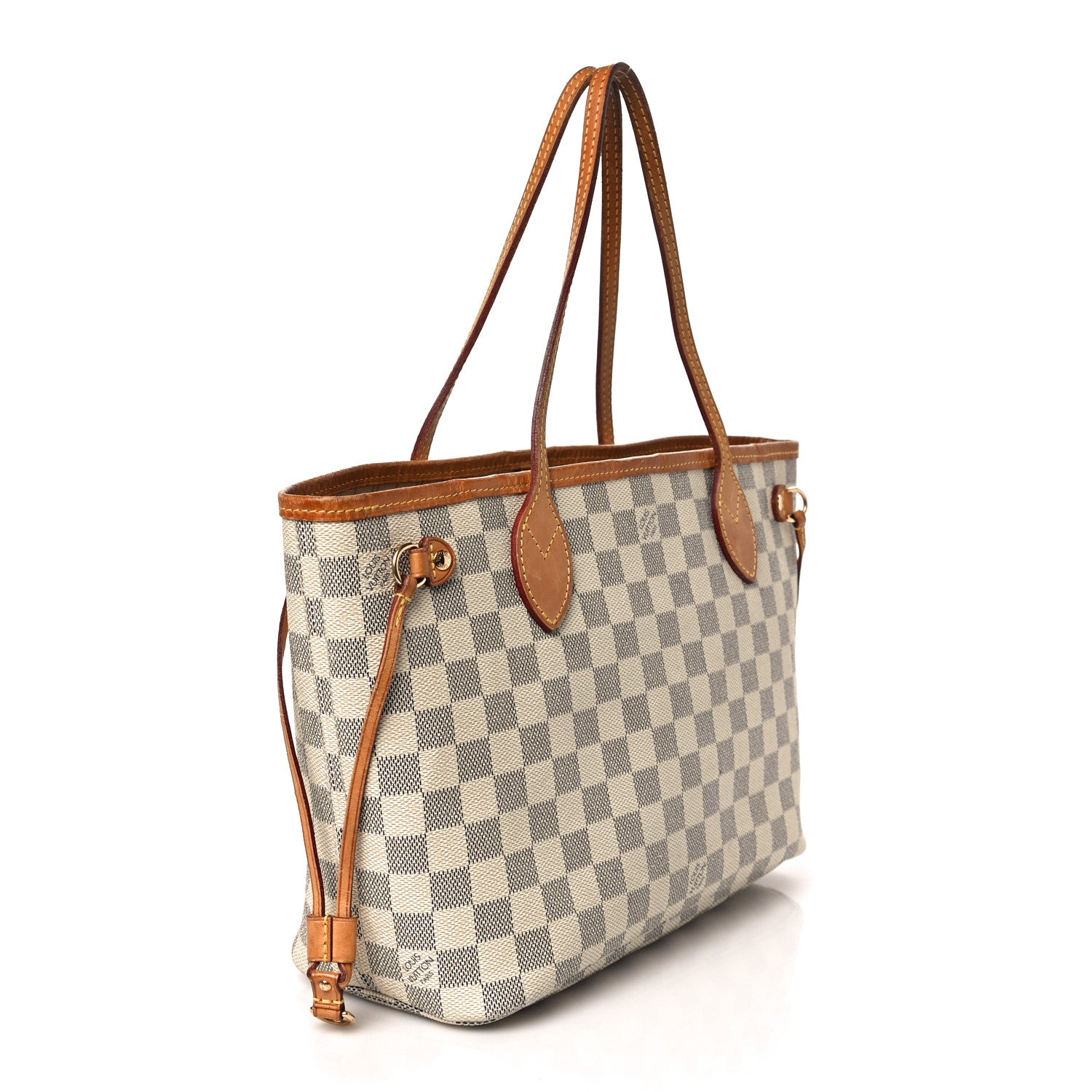 Louis Vuitton Damier Azur Neverfull PM 3 of 13