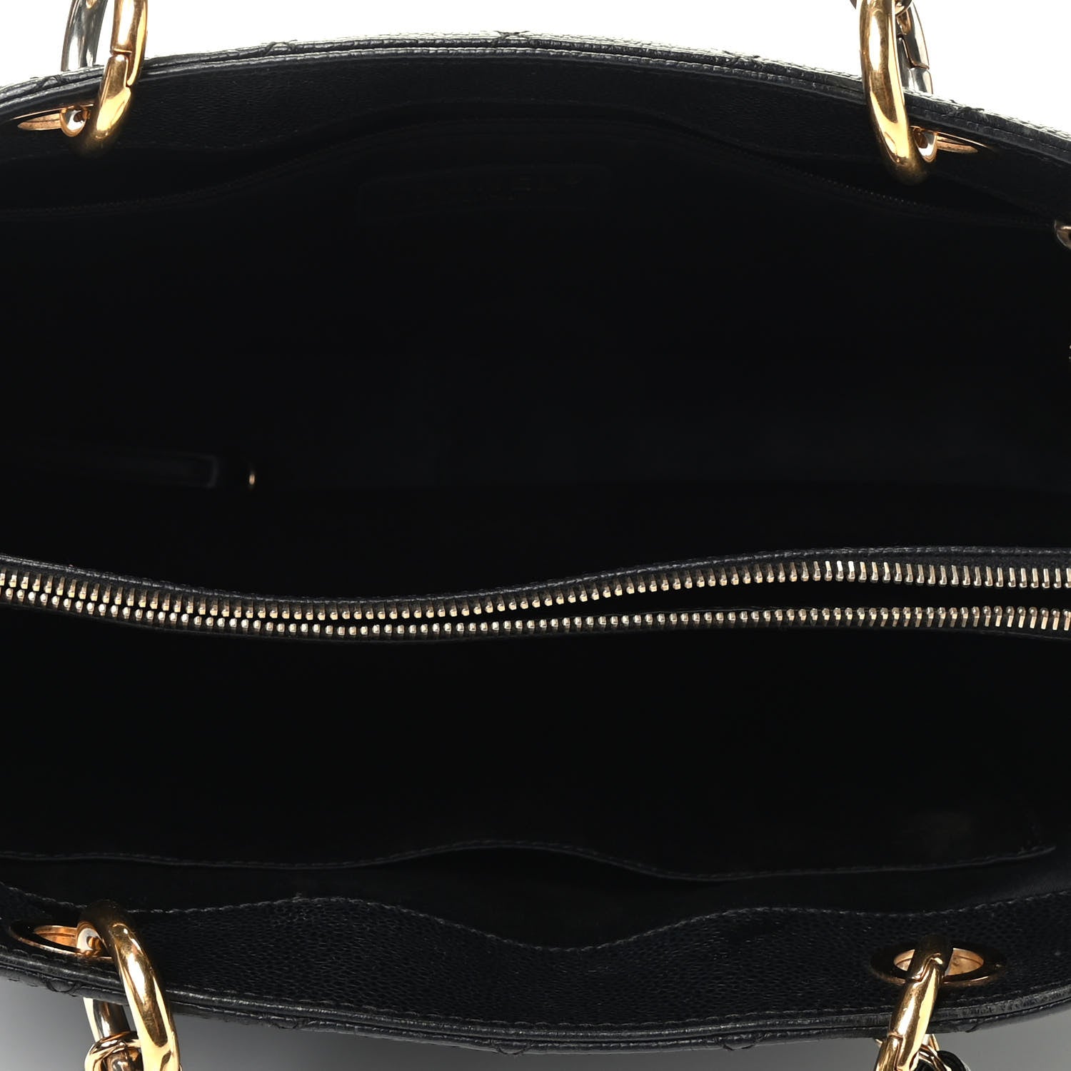 Chanel Caviar Quilted Grand Shopping Tote GST Black 5 of 9
