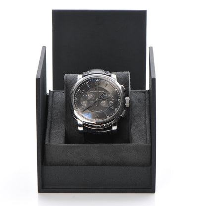 David Yurman Stainless Steel Alligator 46mm Classic Chronograph Automatic Watch Black 9 of 9