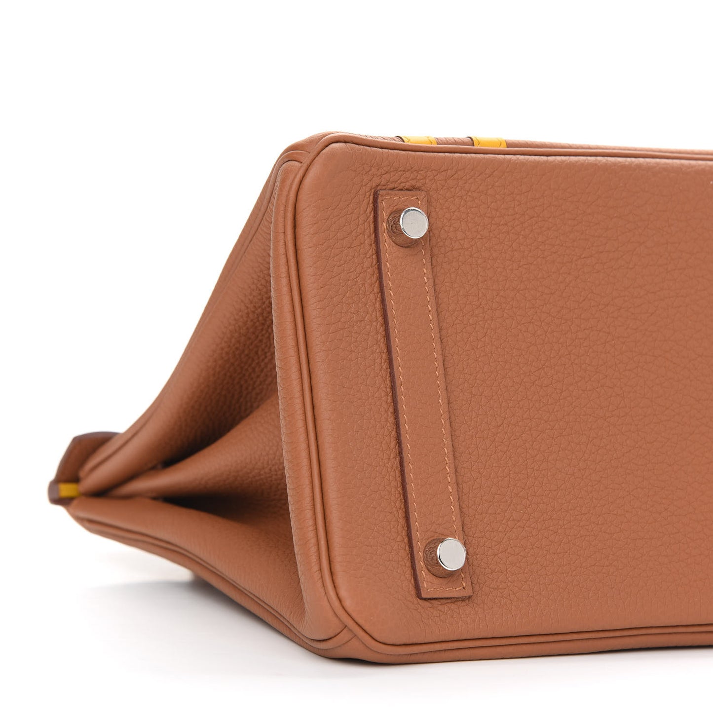 Togo Swift Officier Birkin 30 Gold Ambre