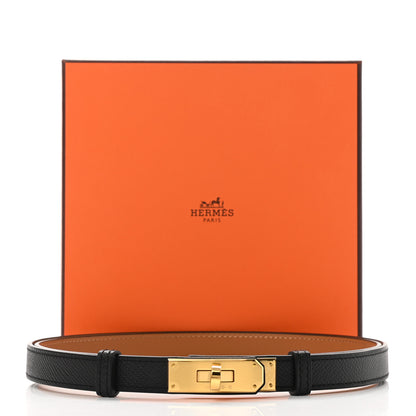 Hermes Epsom Kelly Belt Black 6 of 6