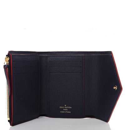 Louis Vuitton Empreinte Victorine Wallet Marine Rouge 5 of 7