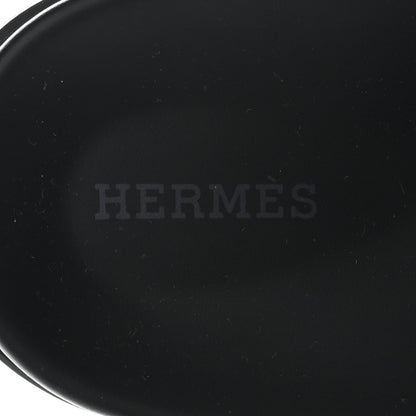 Hermes Calfskin Womens Chypre Sandals 39 Black 7 of 12