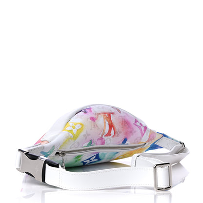 Louis Vuitton Monogram Watercolor Discovery Bumbag Multicolor 3 of 9