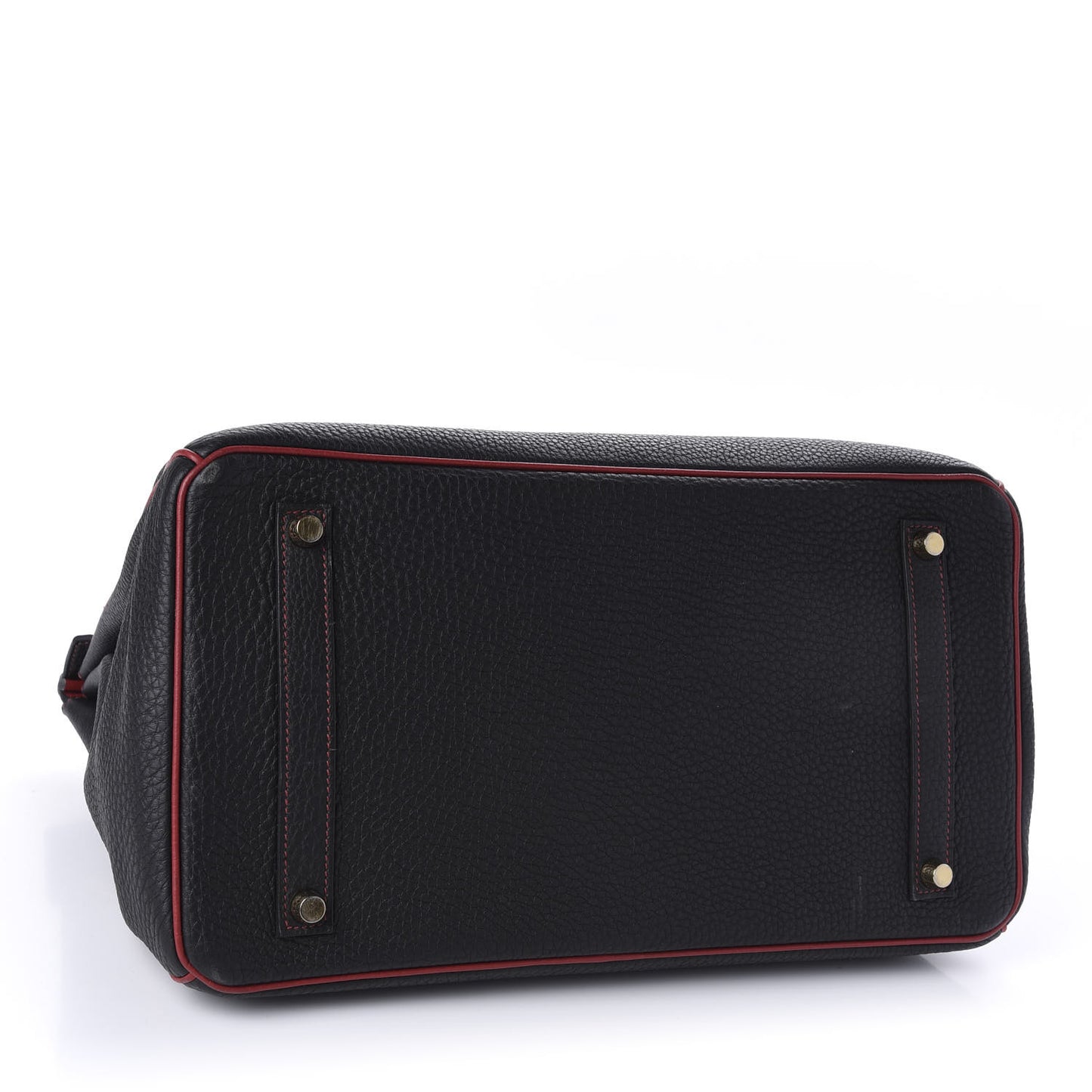 Togo Horseshoe Birkin 35 Black Rouge Grenat