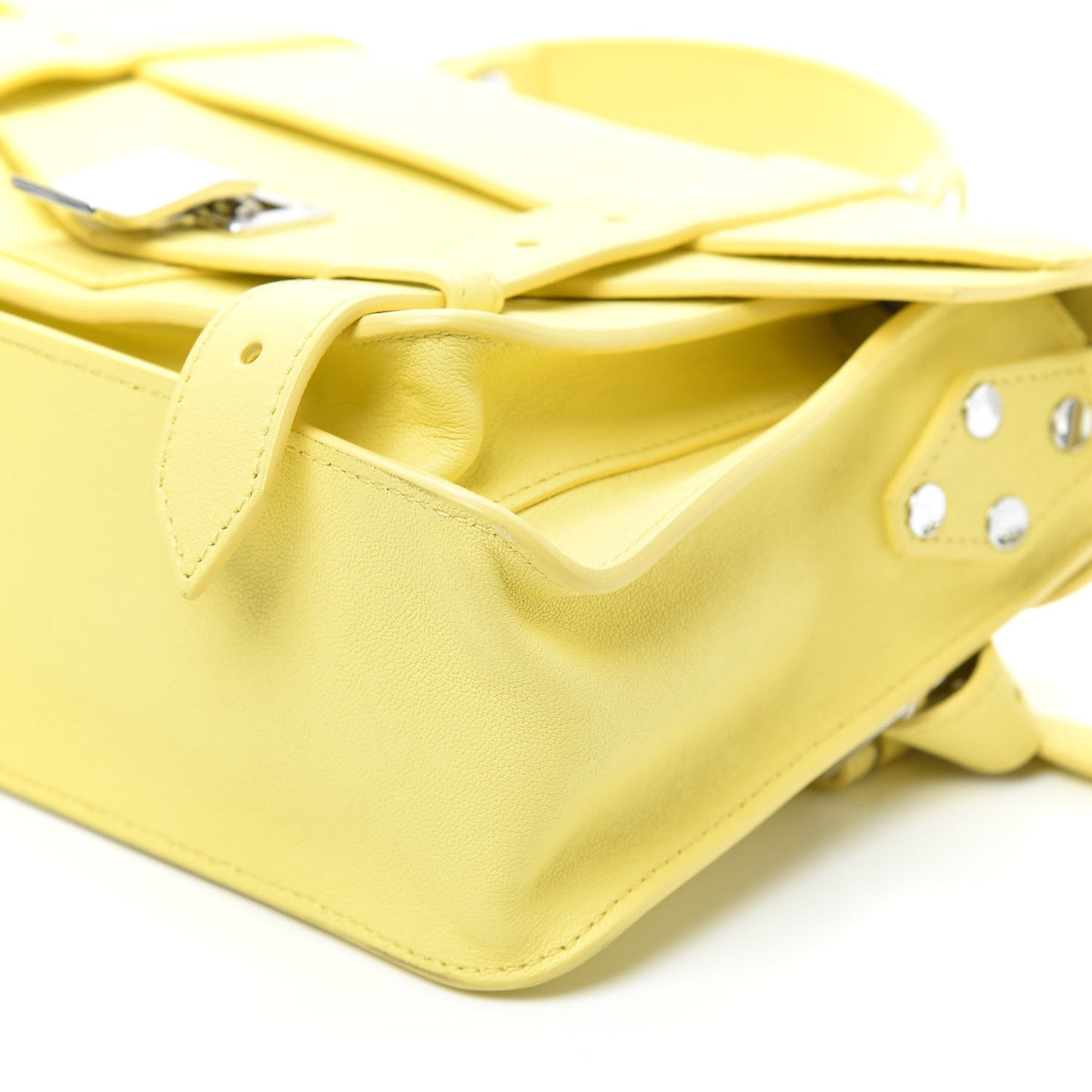 Lambskin Tiny PS1 Canary Yellow
