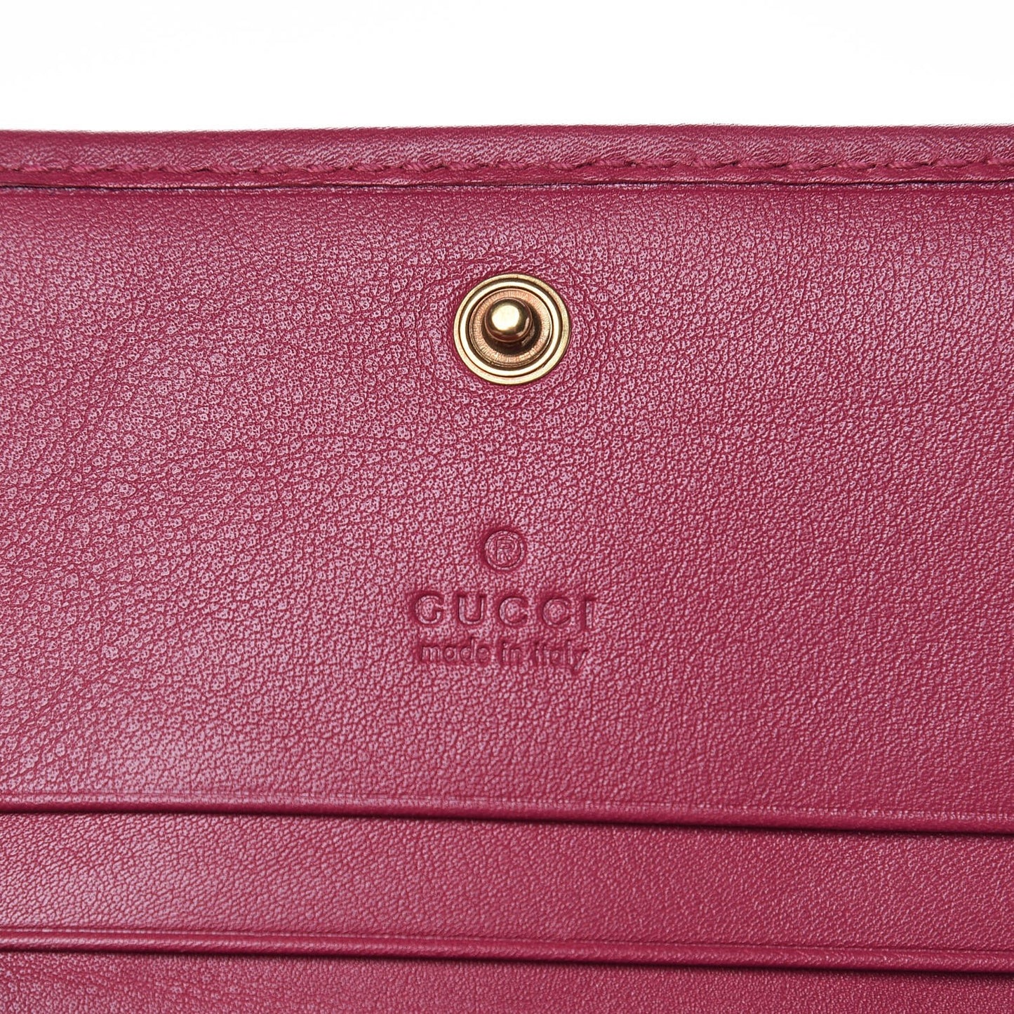 Velvet Matelasse Pearl Love Embroidered GG Marmont Card Case Wallet Light Raspberry Rose
