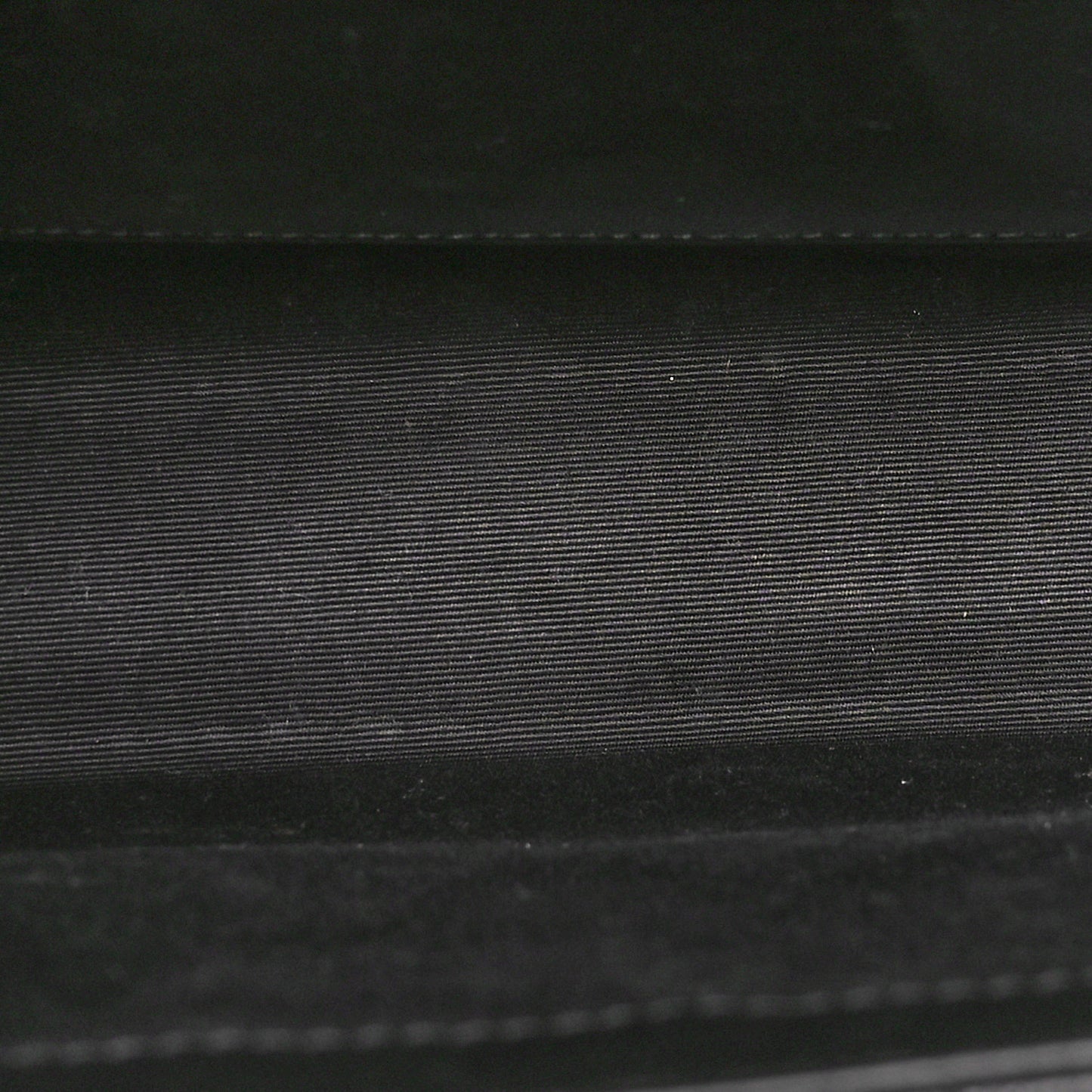 Lambskin Mixed Matelasse Triquilt Medium Monogram Satchel Black