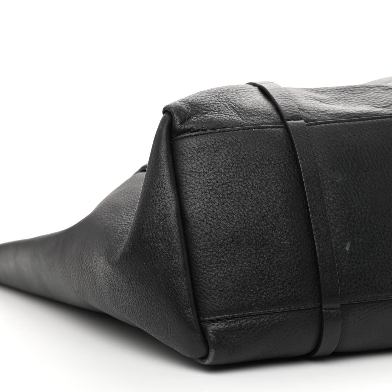 Balenciaga Veau Baltimore Double Sided Medium Everyday Tote Black Purple 13 of 16