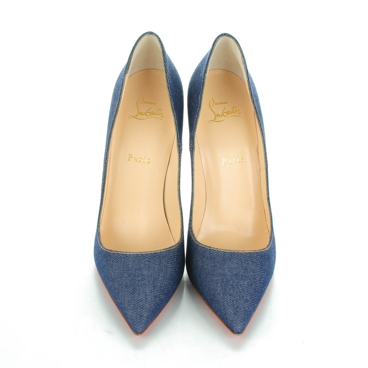 Denim Jazz Calf So Kate 120 Pumps 41 Blue White
