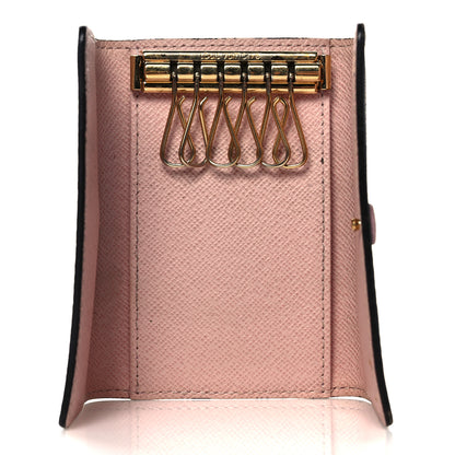 Louis Vuitton Damier Ebene Multicles 6 Key Holder Rose Ballerine 5 of 11